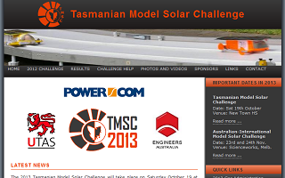 Tasmanian Model Solar Challenge